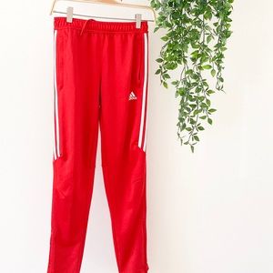 Red Adidas Climacool sweats